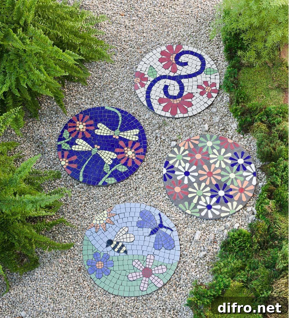 Mosaic Stepping Stones