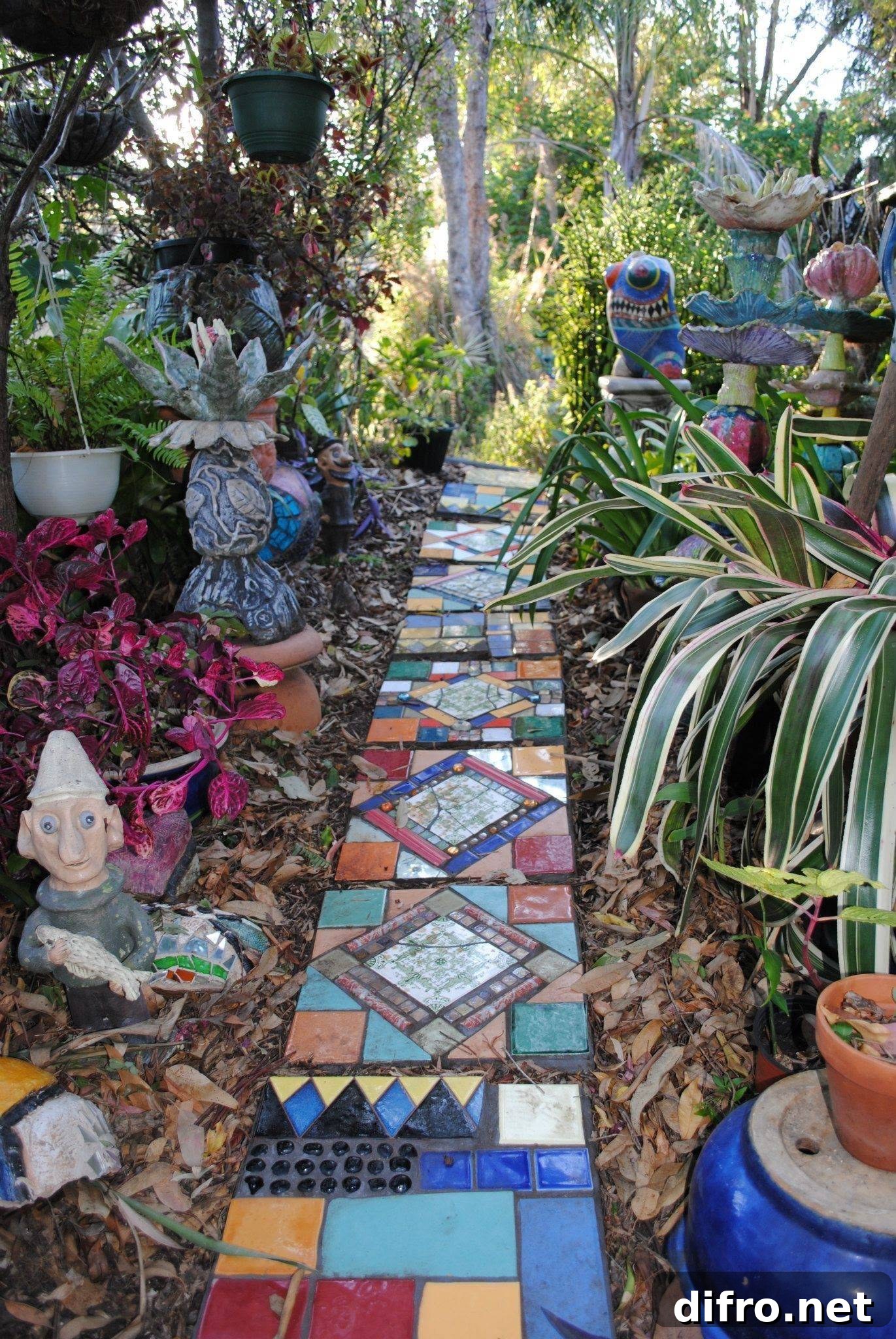 Mosaic Stepping Stone