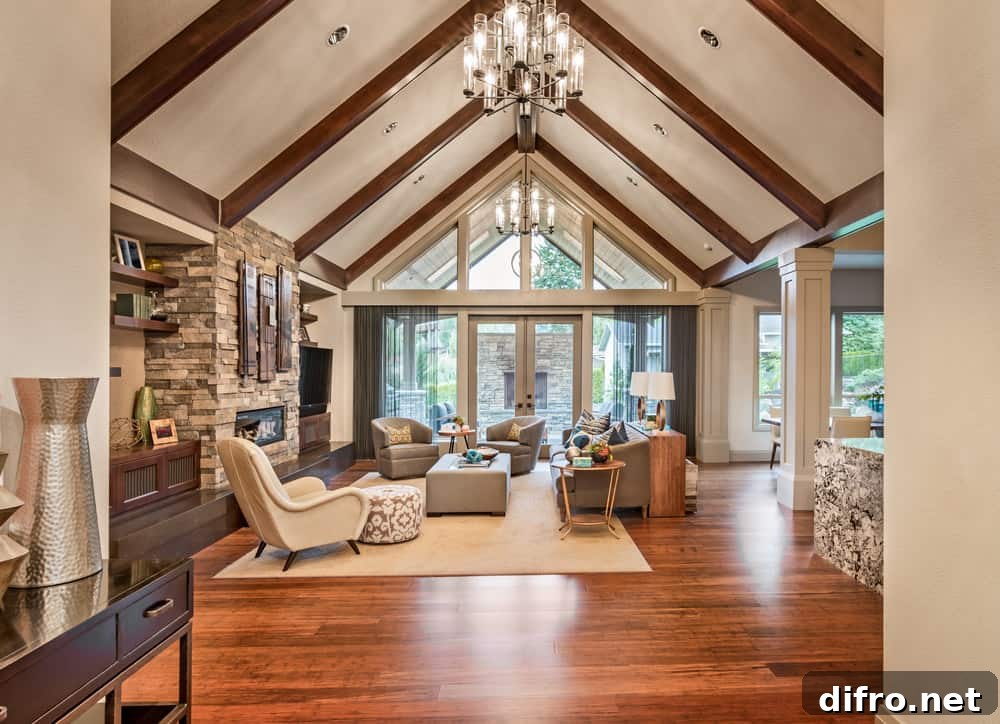 Beamed Ceiling