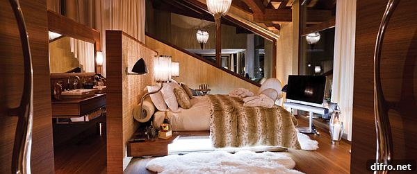 Elegant furnishings at Chalet Zermatt Peak