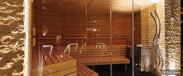 Evening illumination at Chalet Zermatt Peak