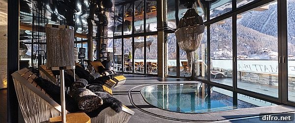 Luxurious living and dining areas at Chalet Zermatt Peak