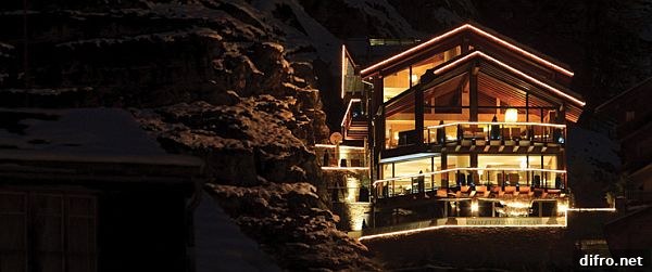 Panorama from the best vantage points at Chalet Zermatt Peak