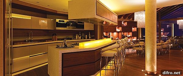 Stylish bathroom and spa features at Chalet Zermatt Peak