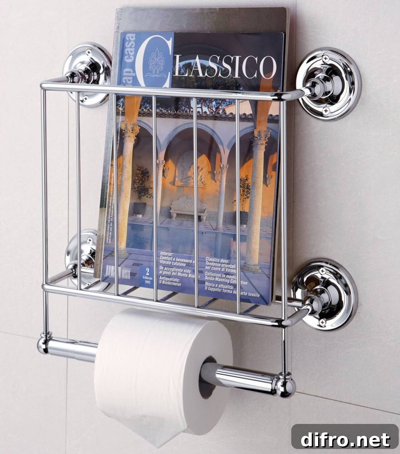 Wire Magazine Wall Holder.