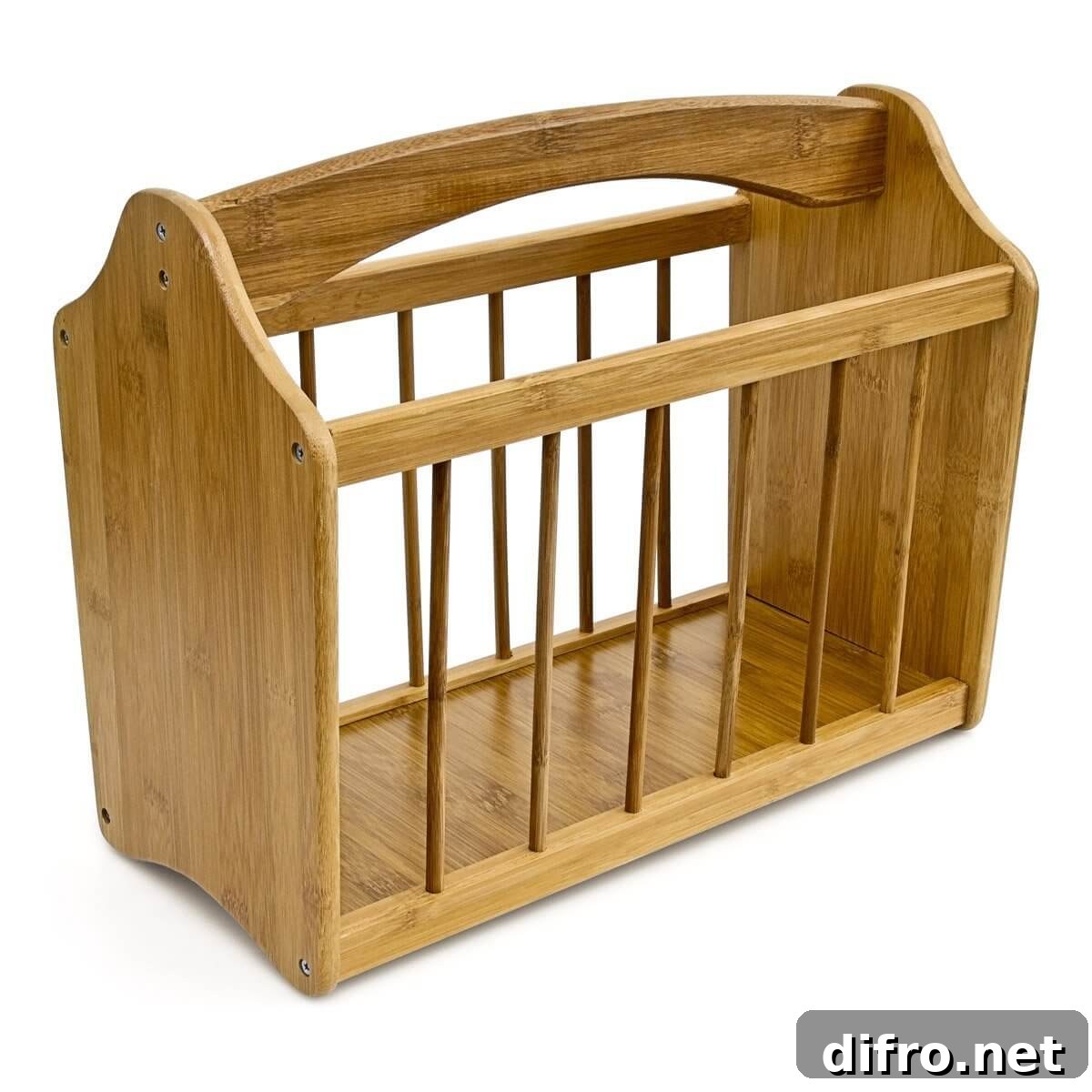 Natural Bamboo Magazine Holder