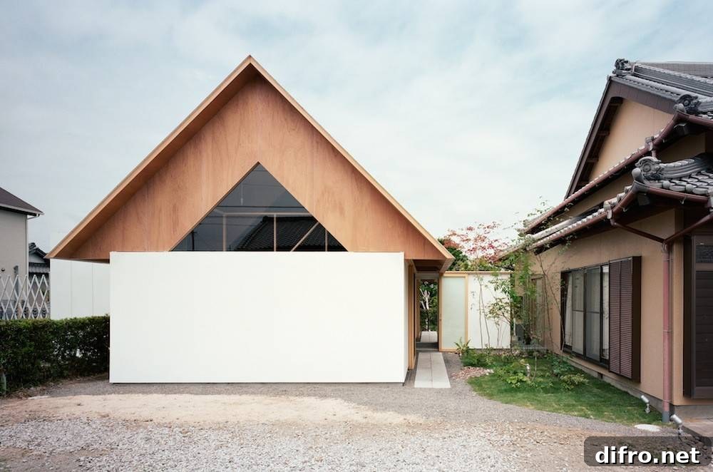 Wooden Gable Roof