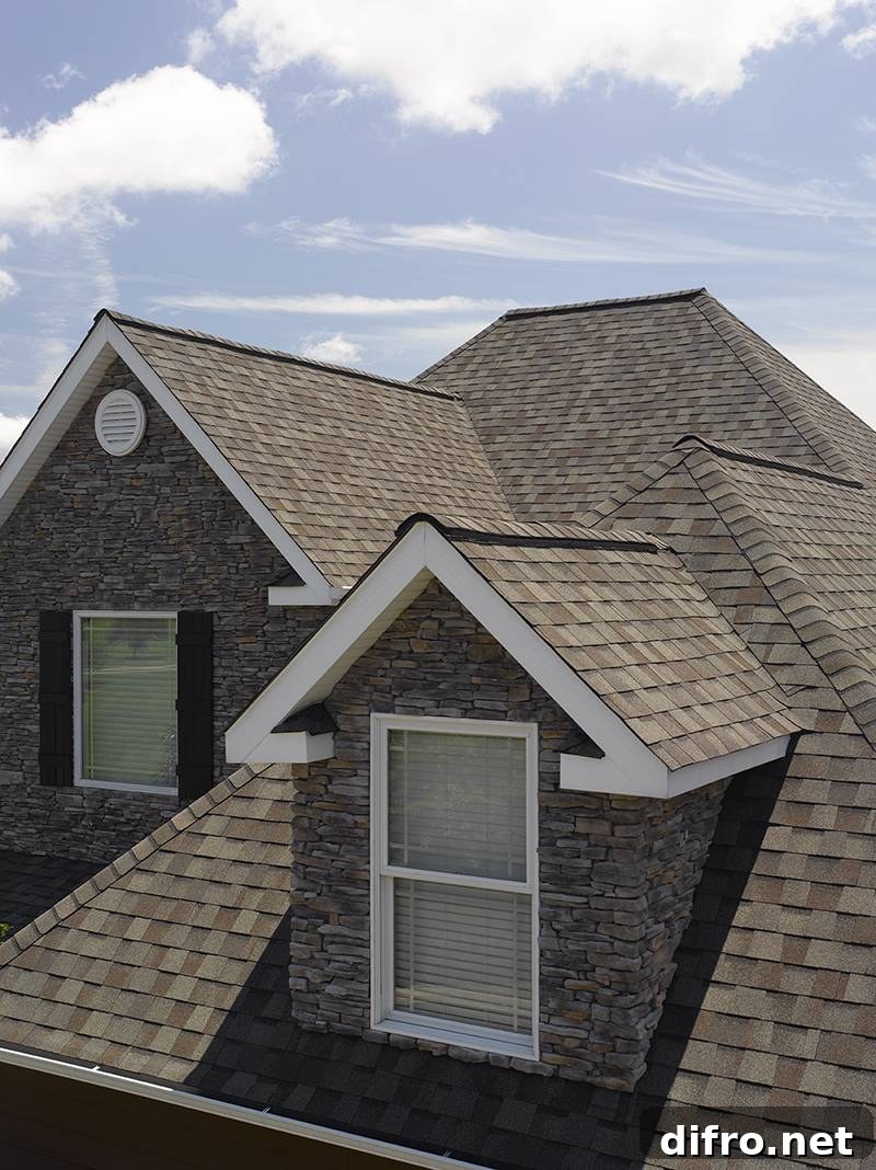 Asphalt Shingle Gable Roof
