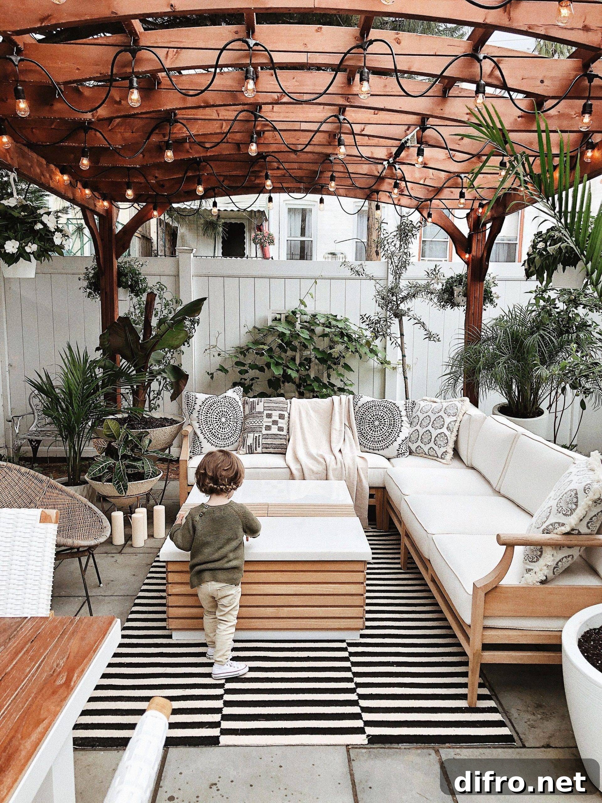 Boho Pergola