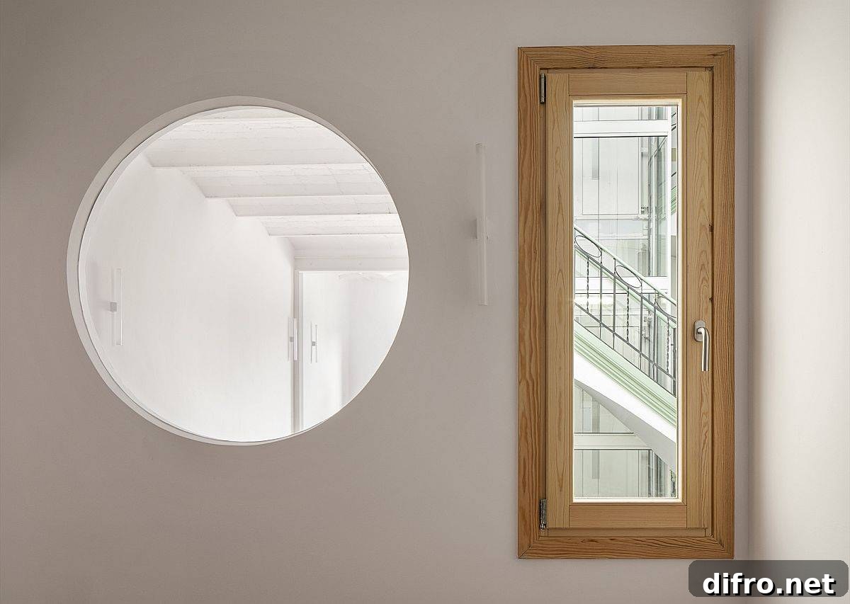 Strategies to bring natural light into a compact Barcelona apartment