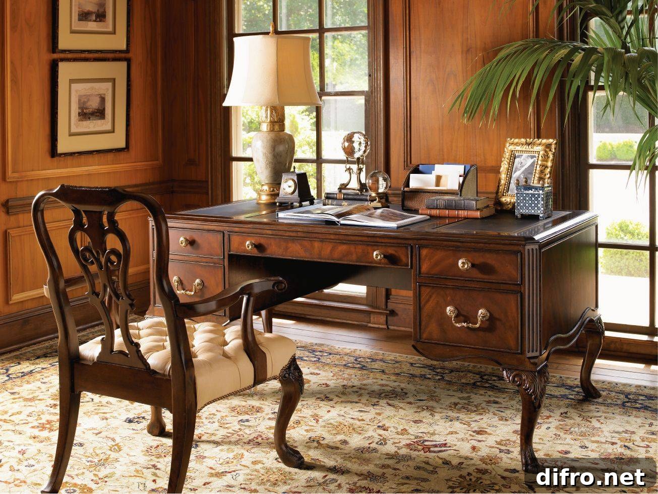 Vintage Looking Home Office