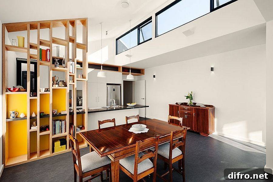 Clerestory windows bring light without excess heat
