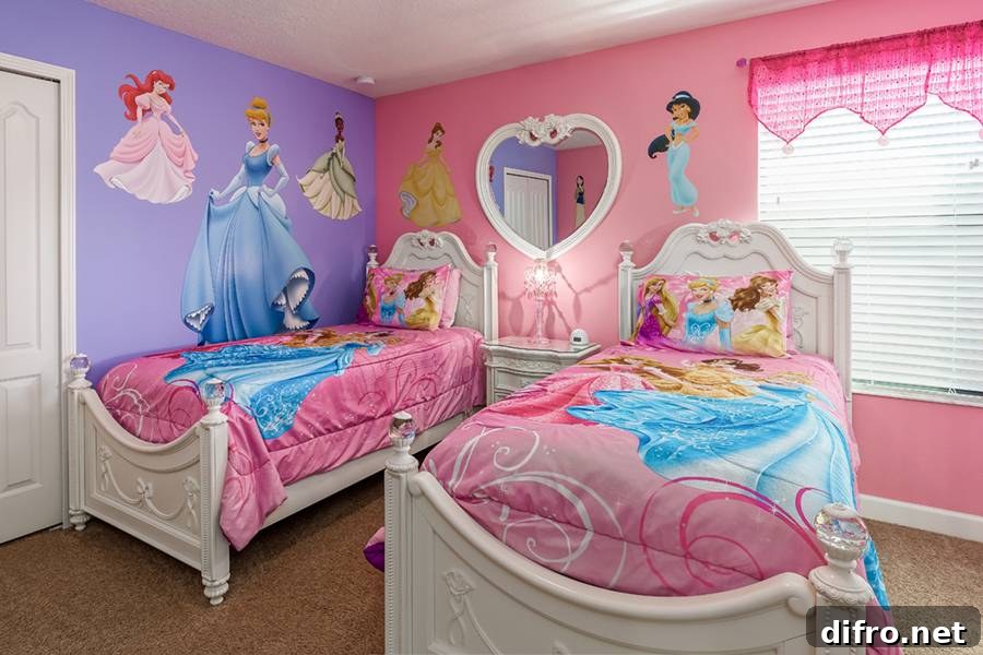 Disney Princesses Inspired Bedroom