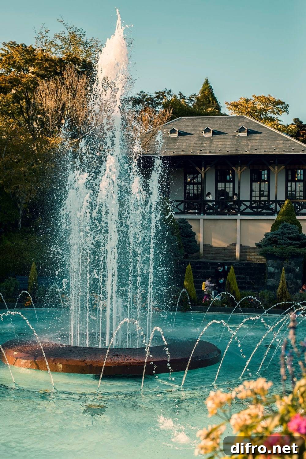 garden water fountain
