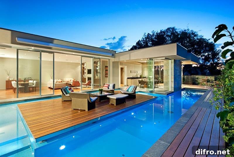Blue Themed Sundeck