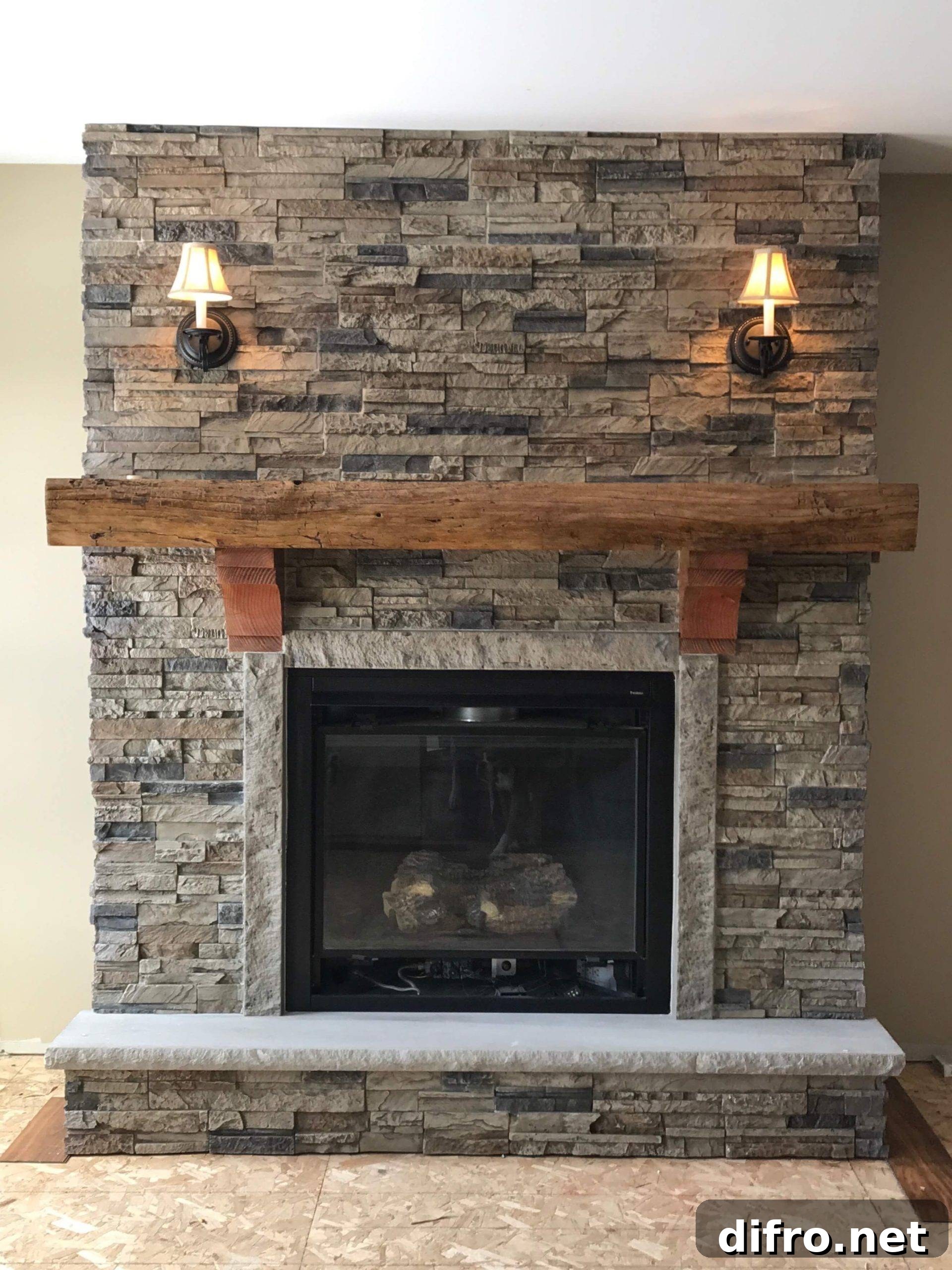 Stone and Log Style