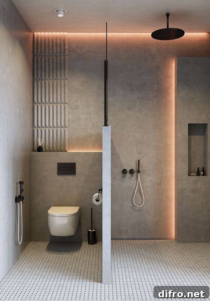 Shower area