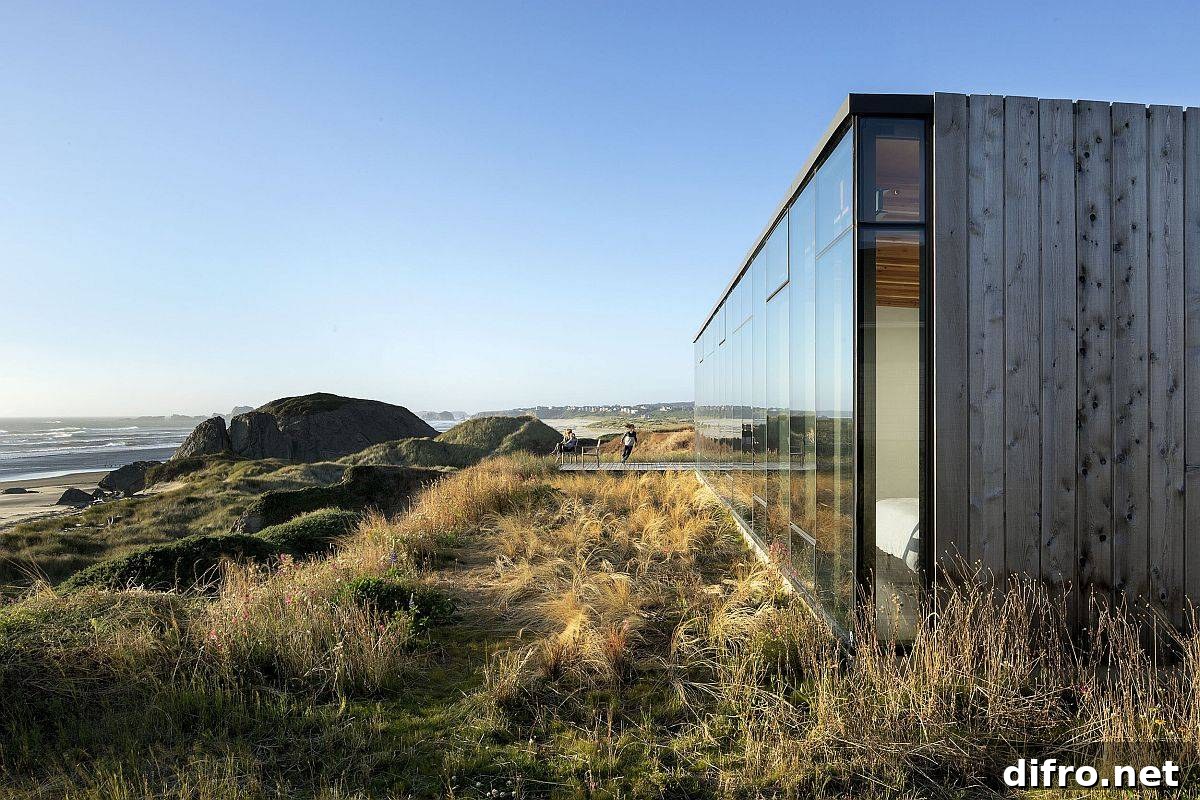 Amazing views of the Pacific and the rugged coastline greet you at the Oregon Coast Beach House