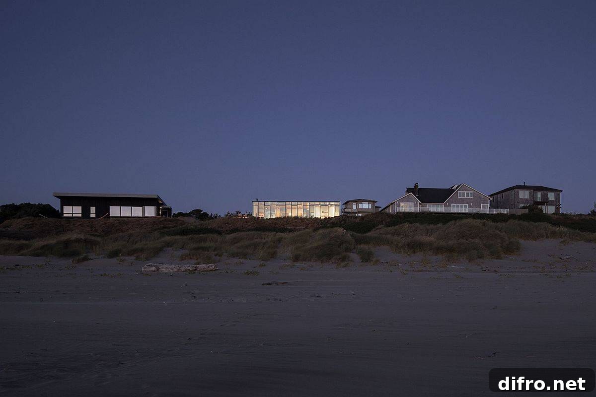 Access to the beach makes life at the Coastal home even more special