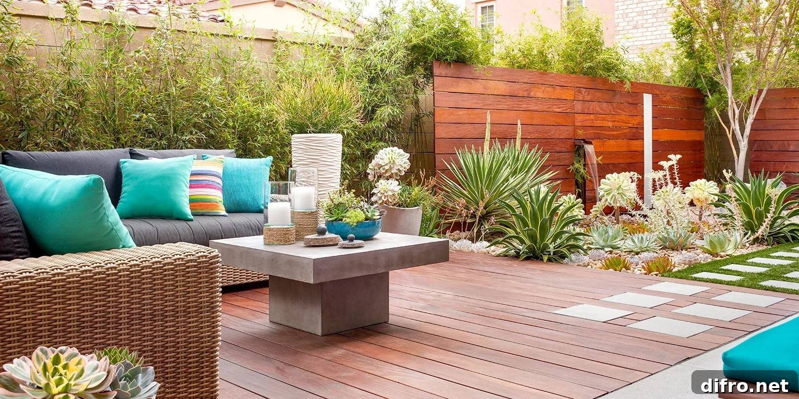 Easy DIY Backyard Deck