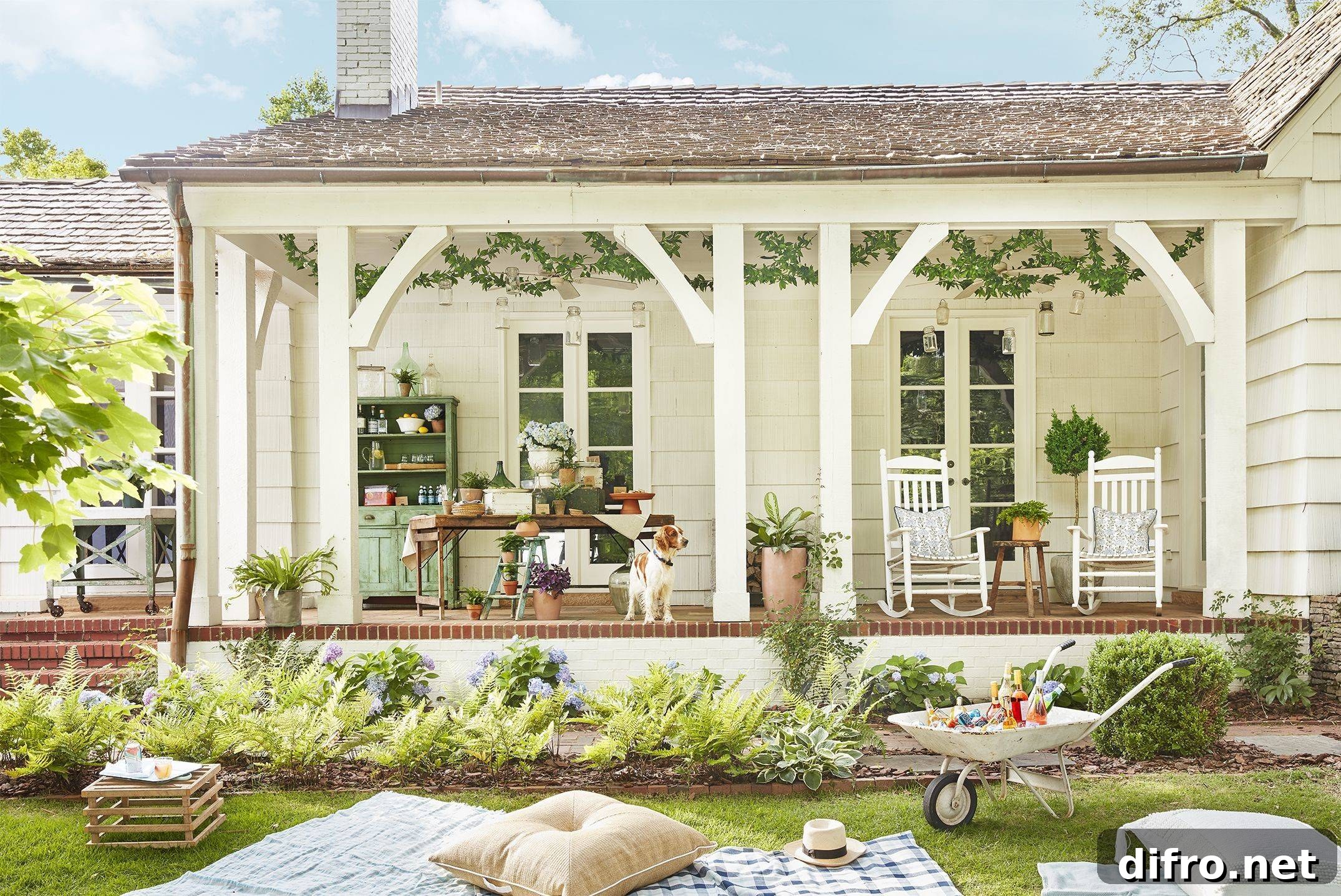 front porch rocking chairs