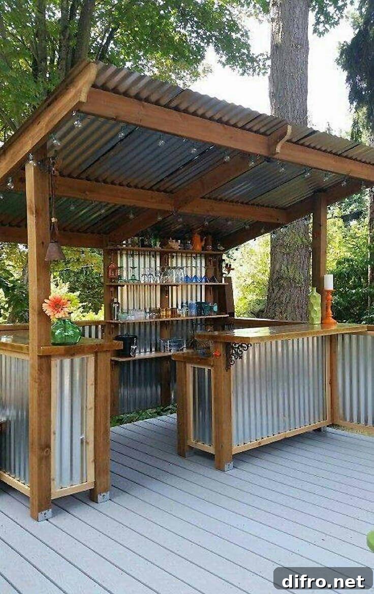 Outdoor kitchen idea