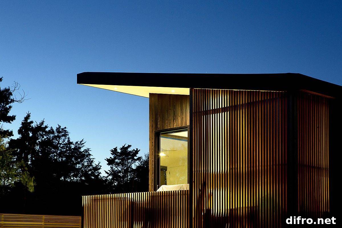 Shou shugi ban cypress siding on the exterior