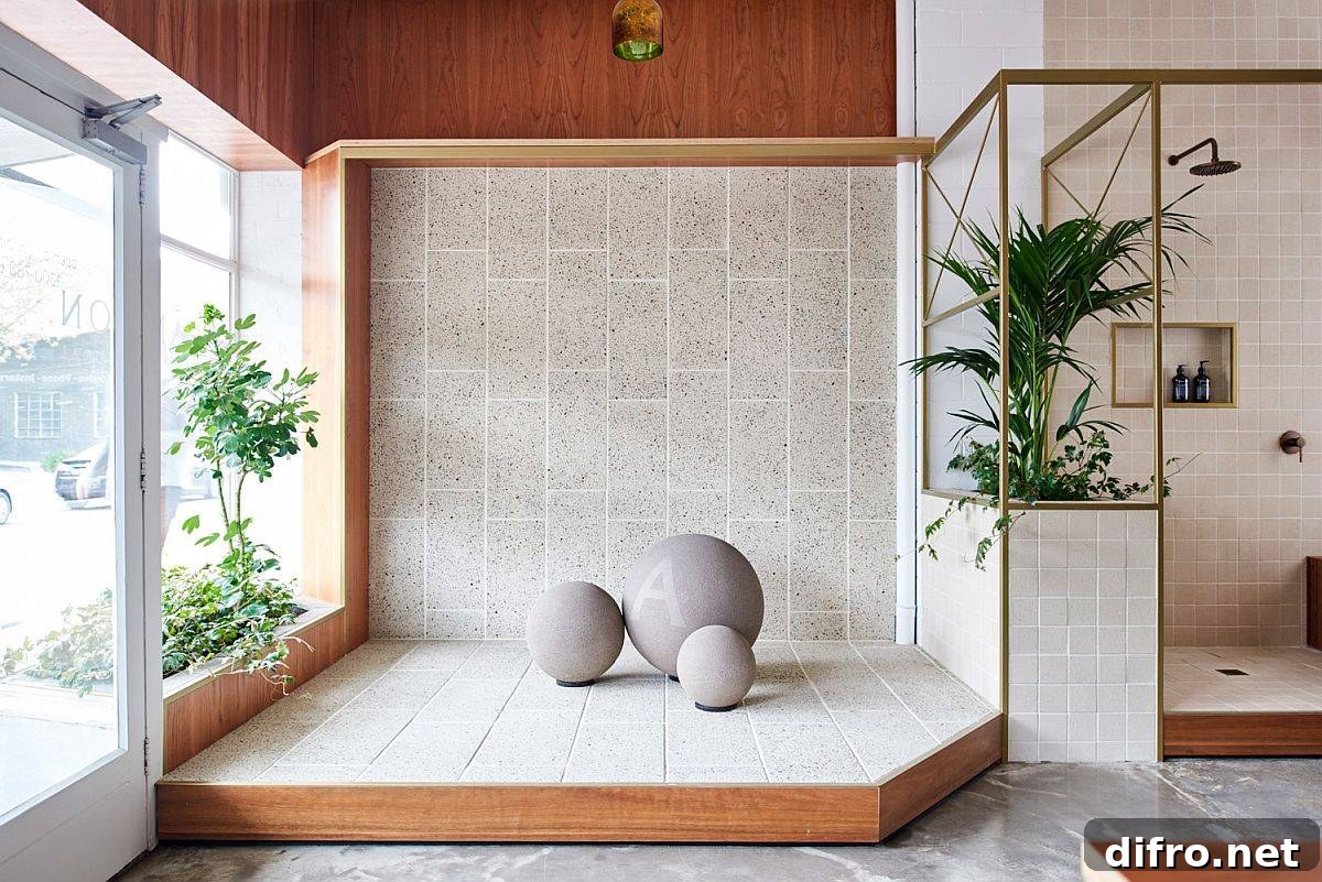 Custom interiors showcase unique products