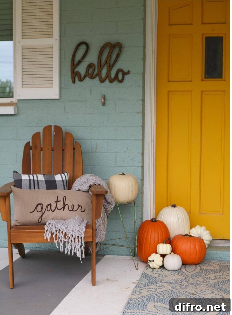 Fall themed cushions