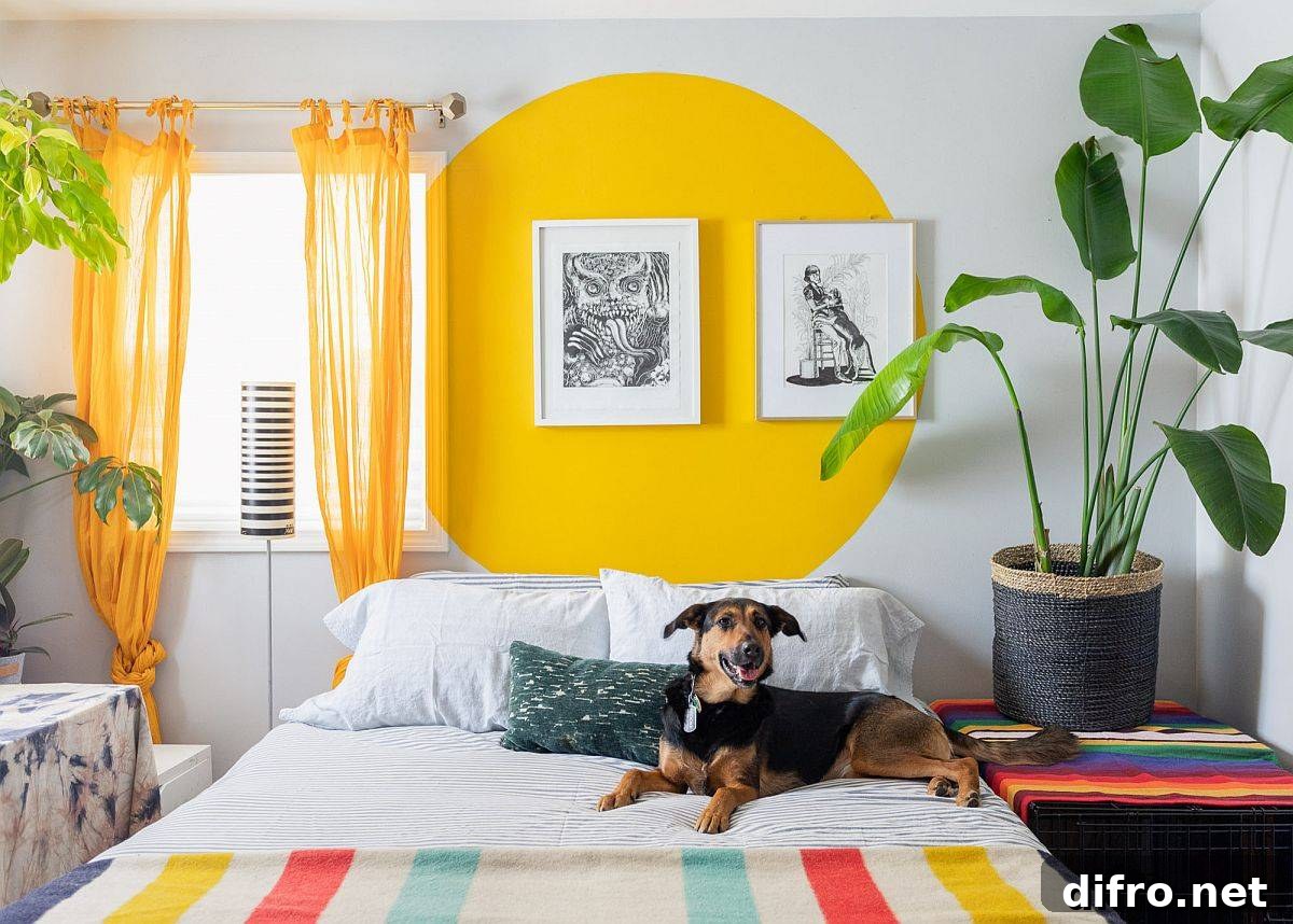 Urbane teen bedroom