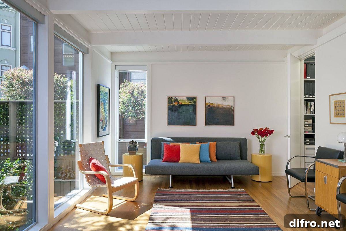 Mixing and matching colorful accent pillows
