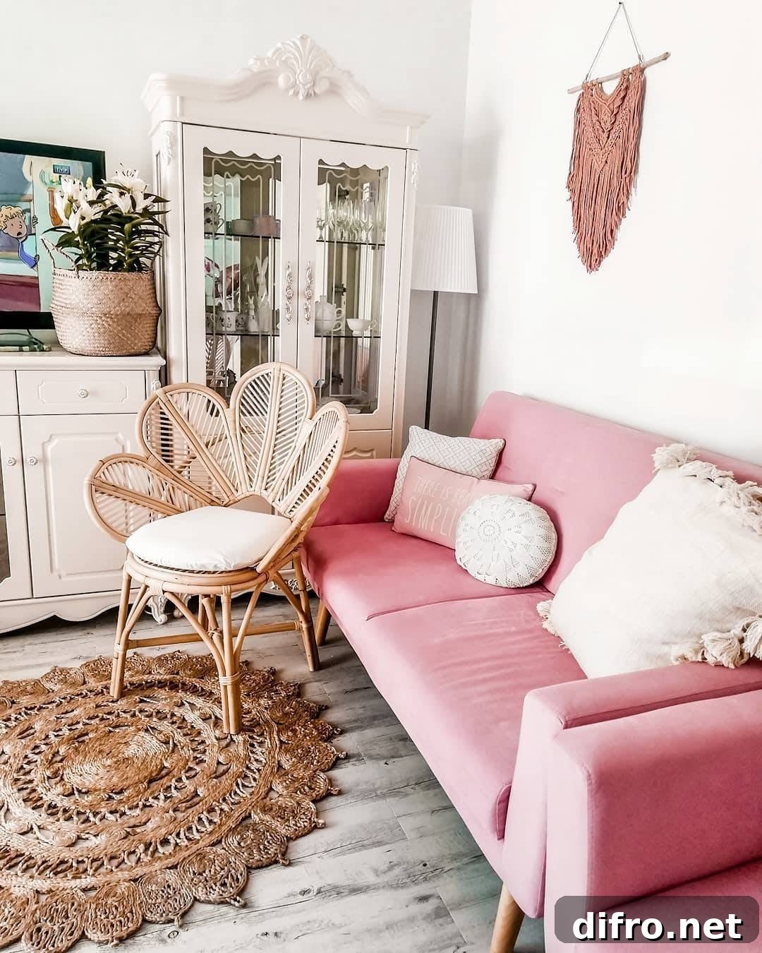 Boho Living Room Inspiration