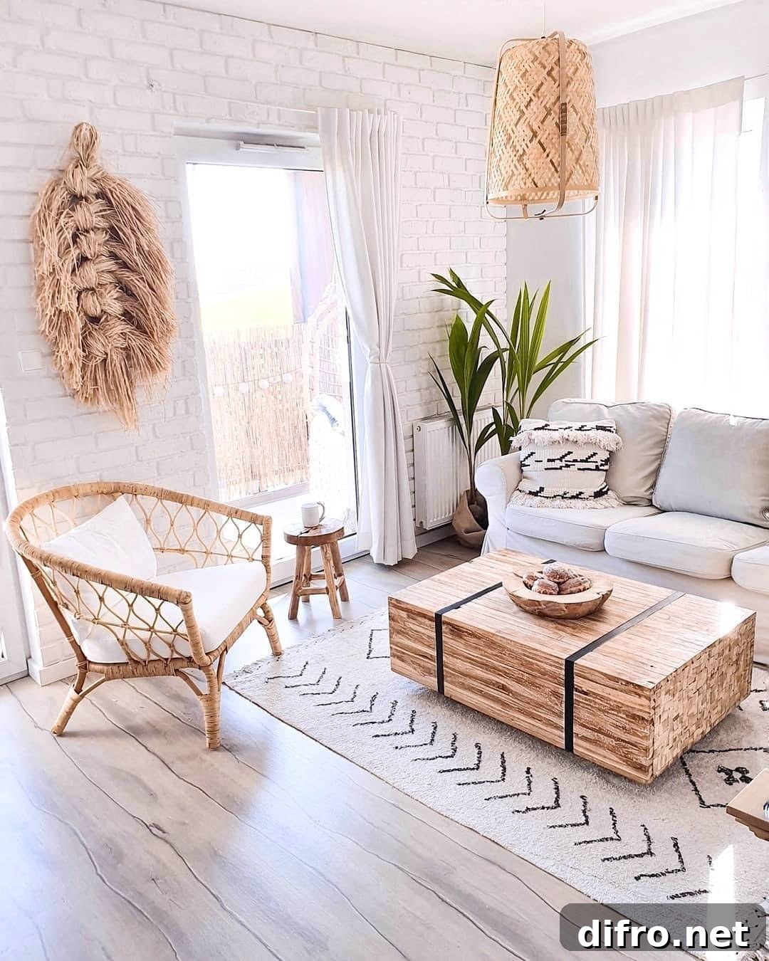Boho Living Room Inspiration