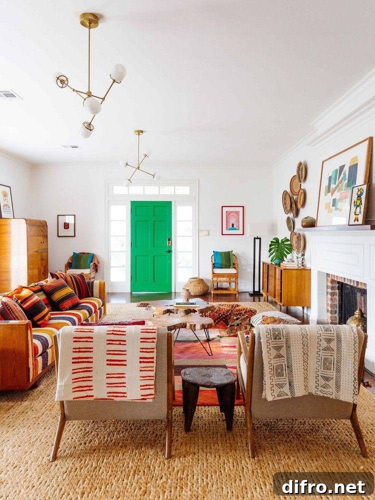 Boho Living Room Inspiration