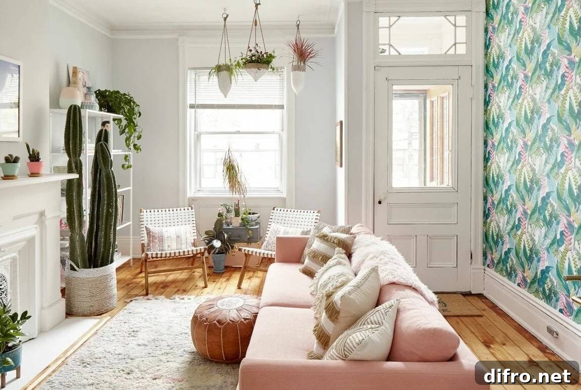 Boho Living Room Inspiration
