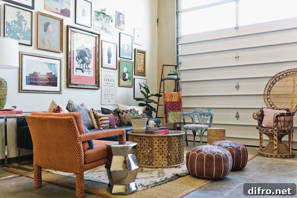 Boho Living Room Inspiration
