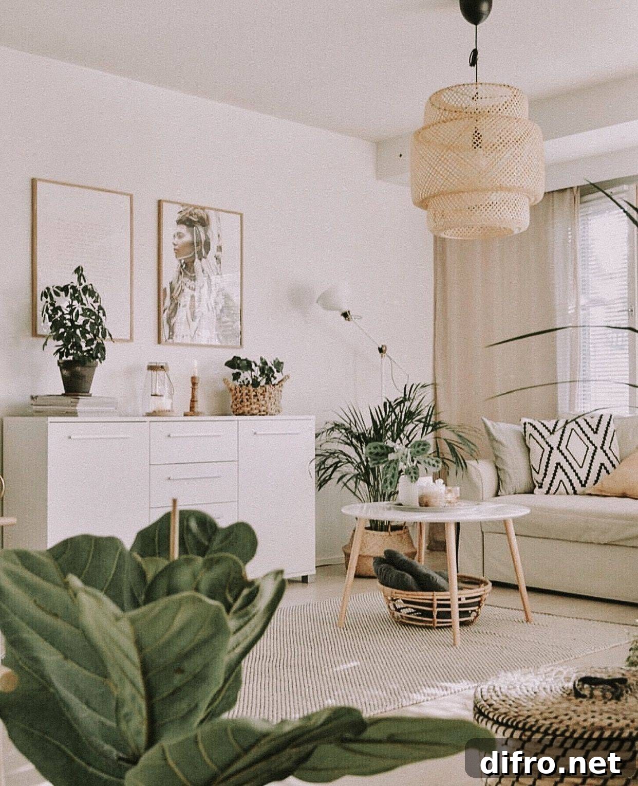 Boho Living Room Inspiration