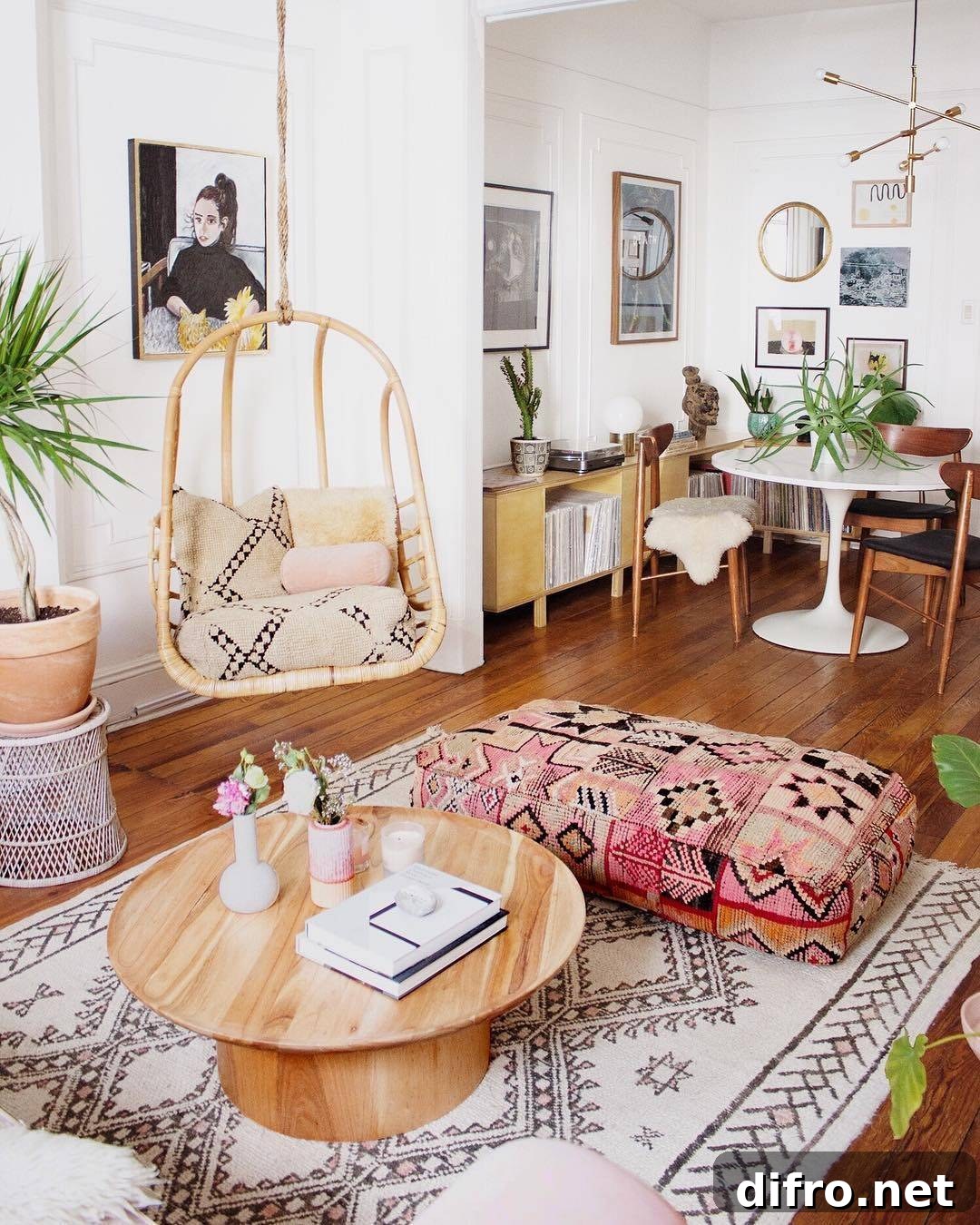 Boho Living Room Inspiration