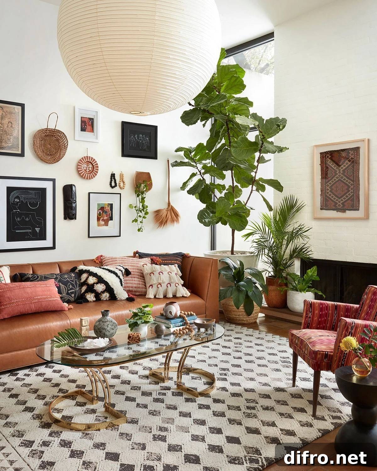 Boho Living Room Inspiration