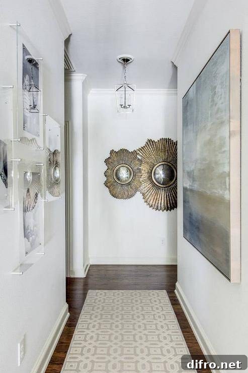 Dallas hallway by Emily Johnston Larkin of EJ Interiors