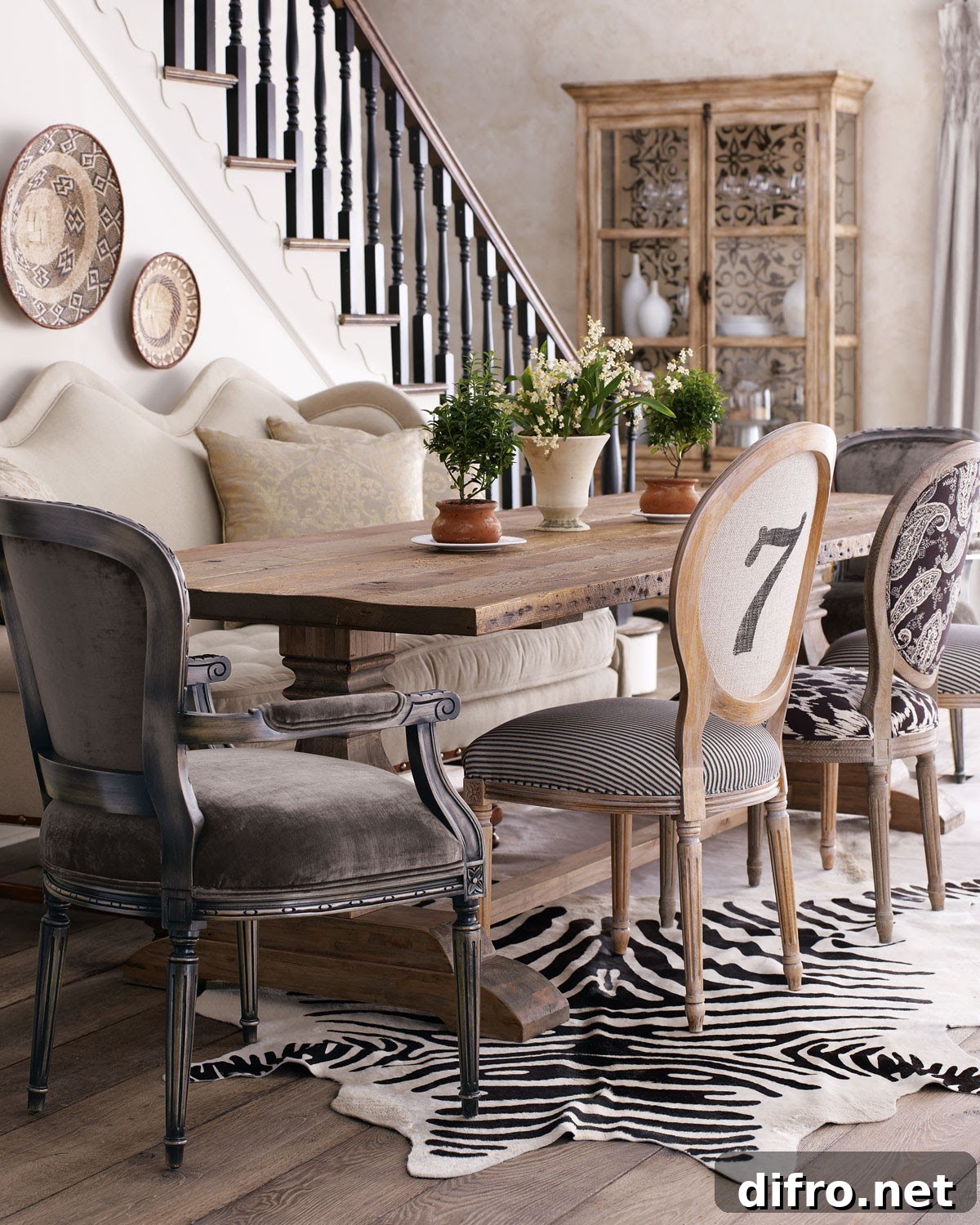 How To Mismatch Your Dining Chairs Tastefully