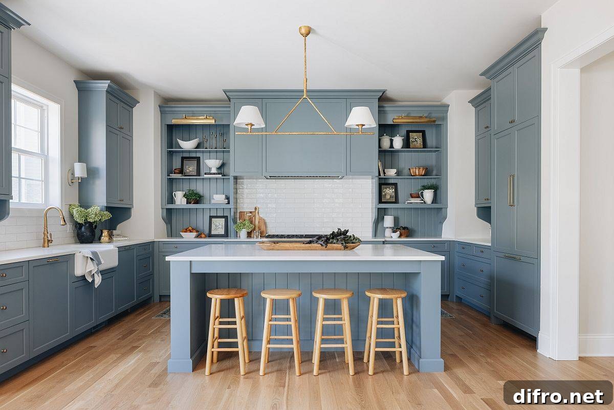 Find the right balance between aesthetics and ergonomics inside the modern kitchen