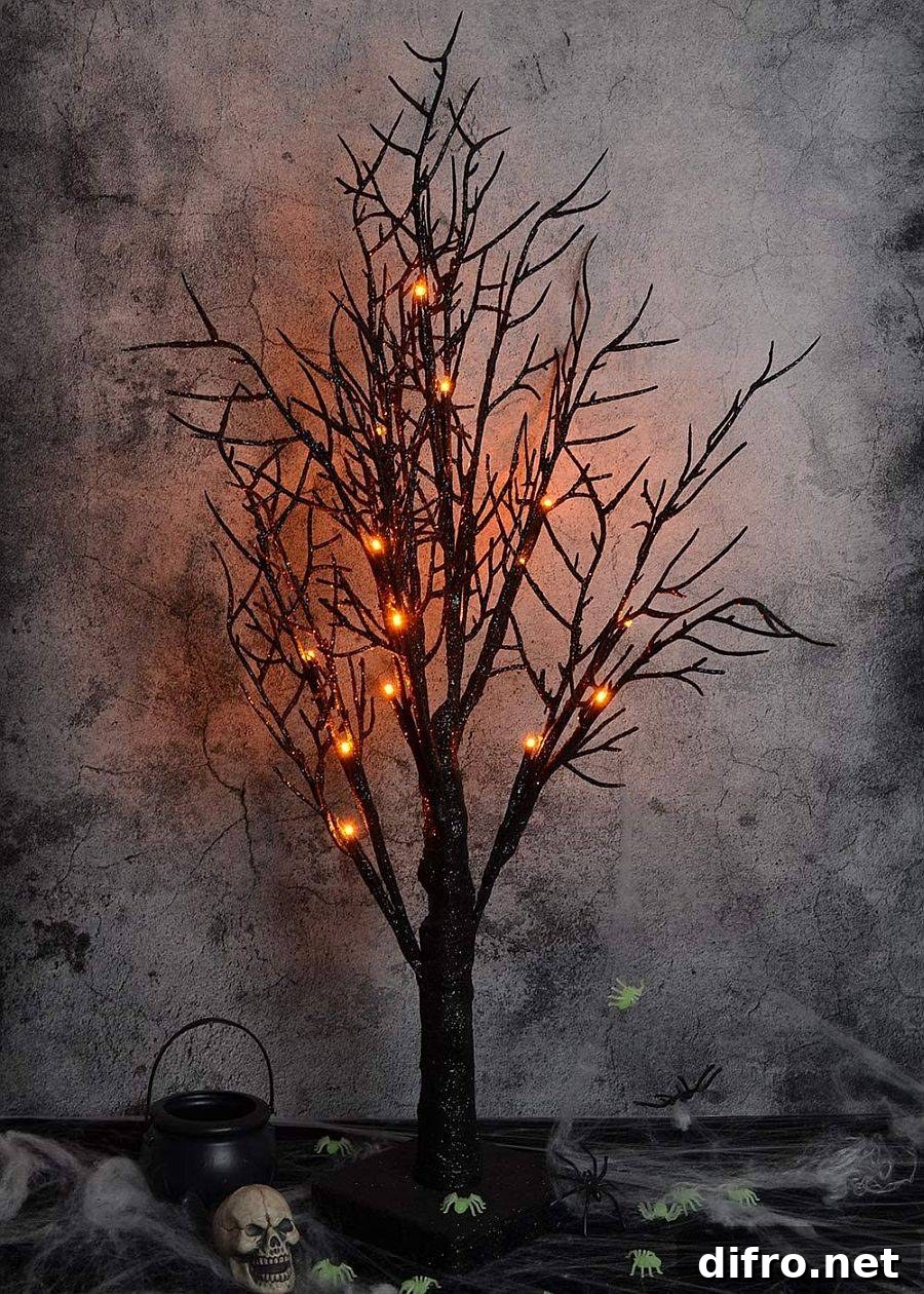 Creative Halloween tree ideas to increase creepiness