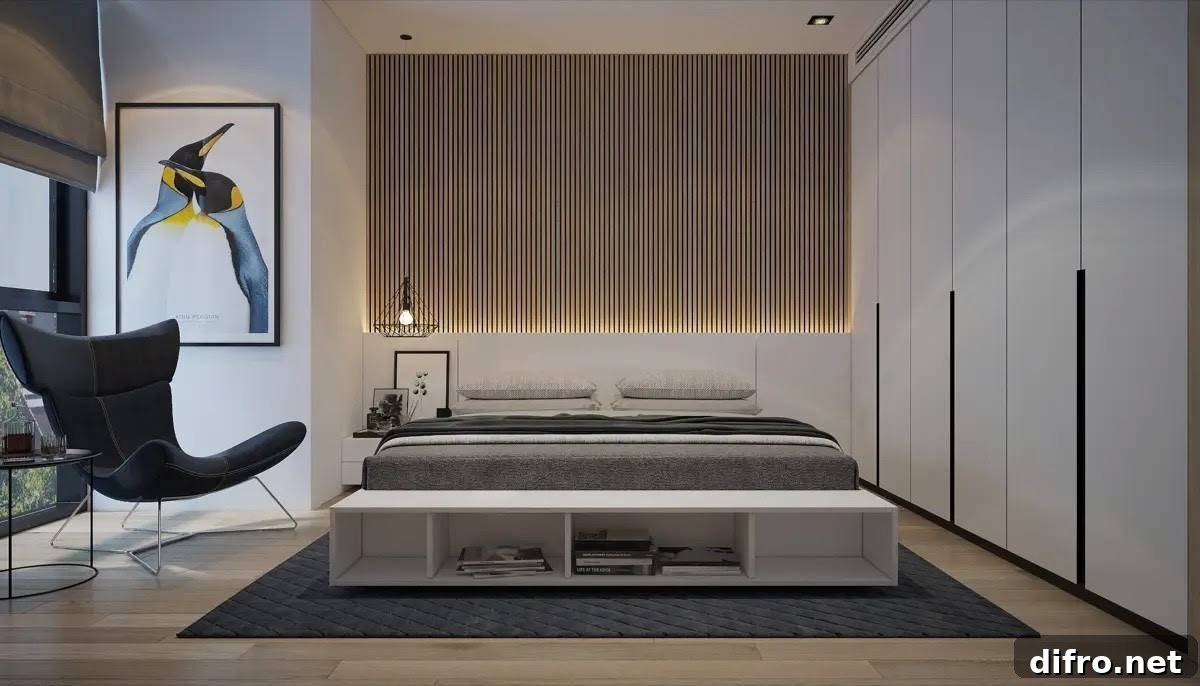  Wooden Slat Bedroom Wall Ideas You Can Try