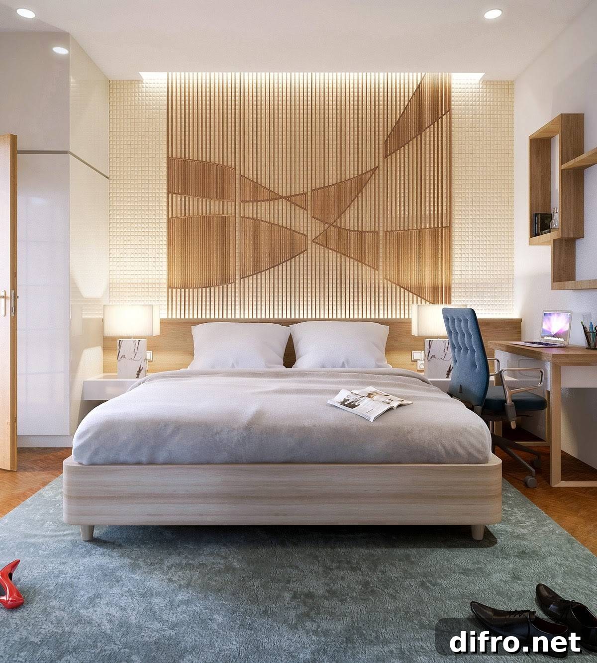  Wooden Slat Bedroom Wall Ideas You Can Try