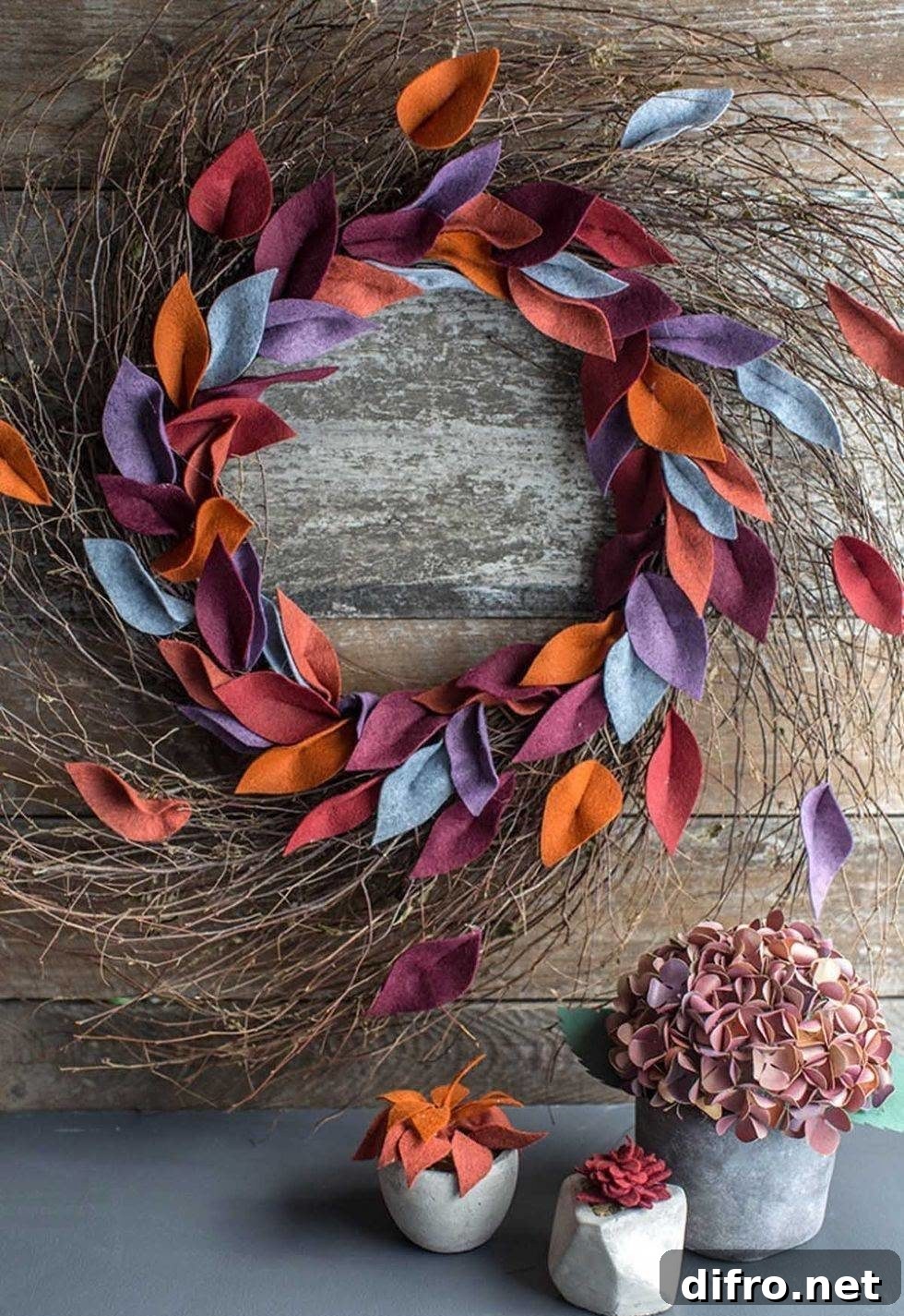 Fall Wreath Ideas For Doors