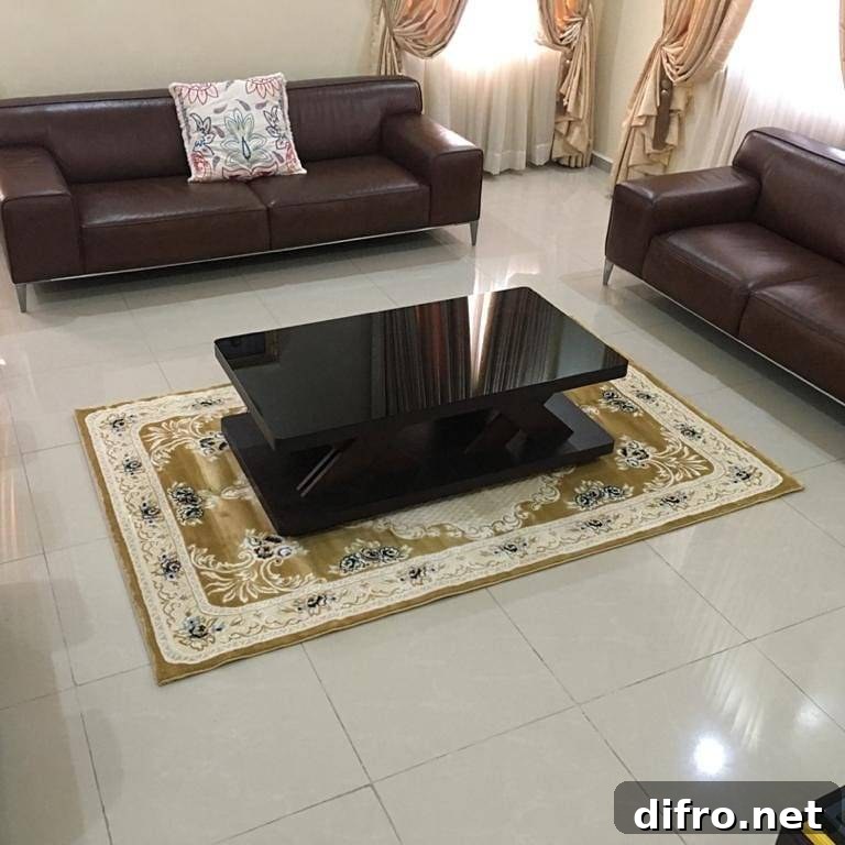  How to Choose the Right Size Accent Rug for the Living Room