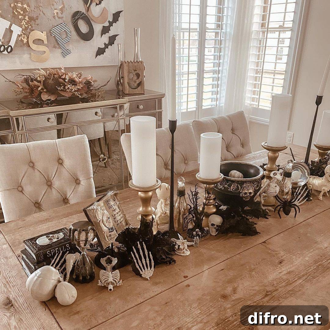 Subtle Halloween Decorations for Spooky Seasons