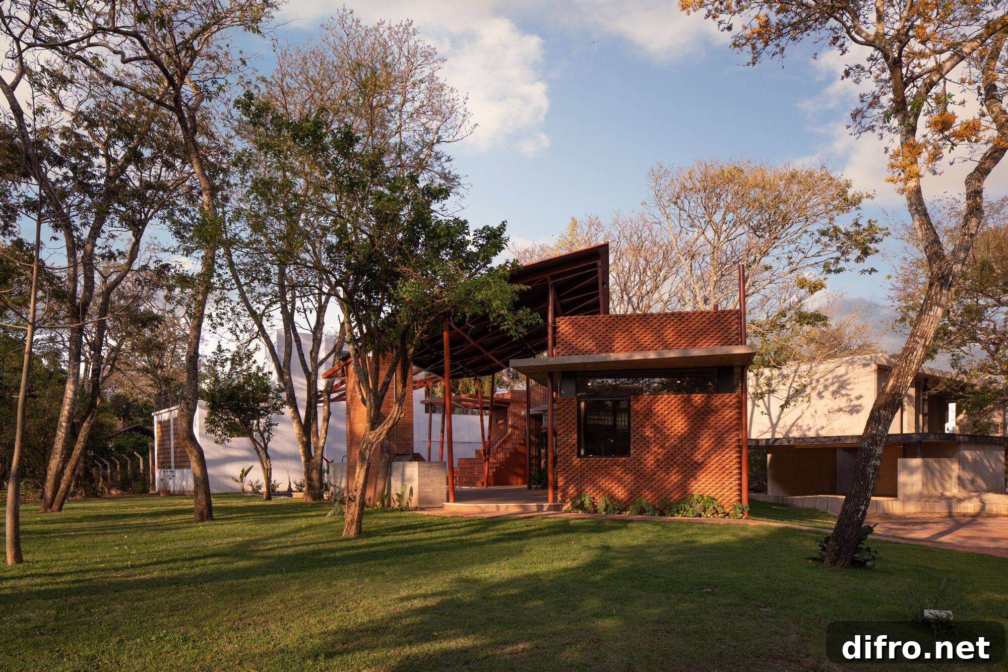 Contemporary extension combining vernacular and modern design