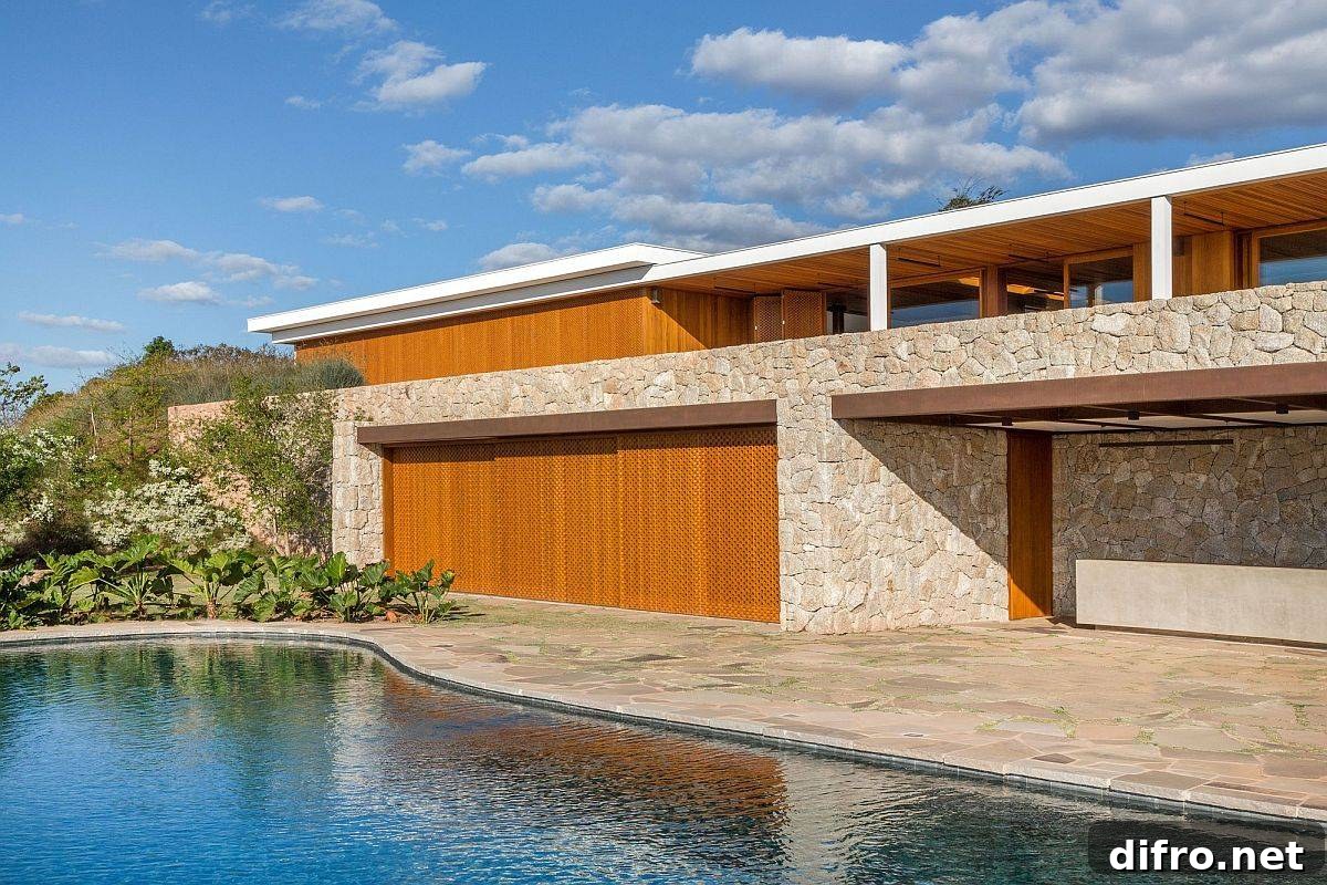 Pool area and outdoors at Endless Horizon House